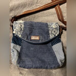 Sakroots Artist Circle Foldover Crossbody Bag